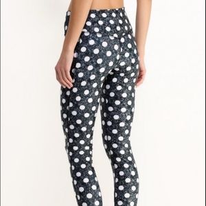 Nike Dri Fit Marble Polka Dot Leggings Size S